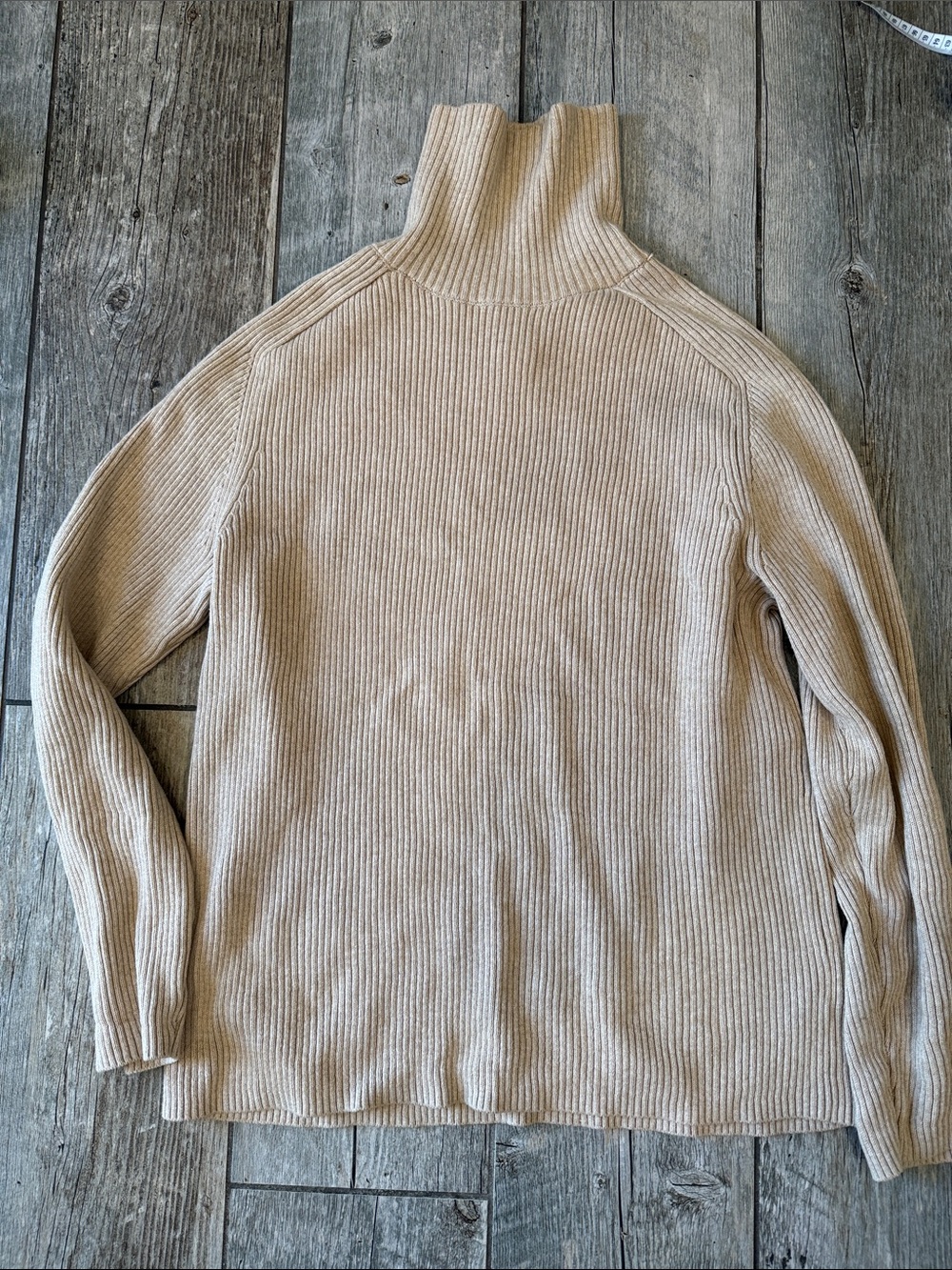Men's Ribbed Turtleneck Sweater